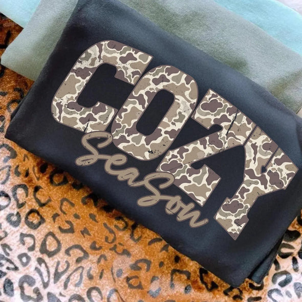 Cozy Season Camo - DTF