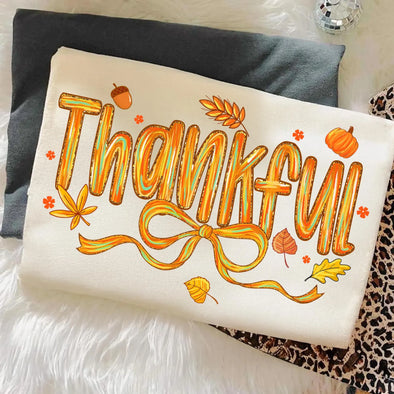 Preppy Thankful - DTF Transfer