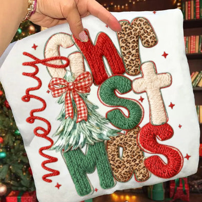 Merry Christmas - DTF Transfer