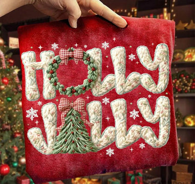 Holly Jolly - DTF Transfer