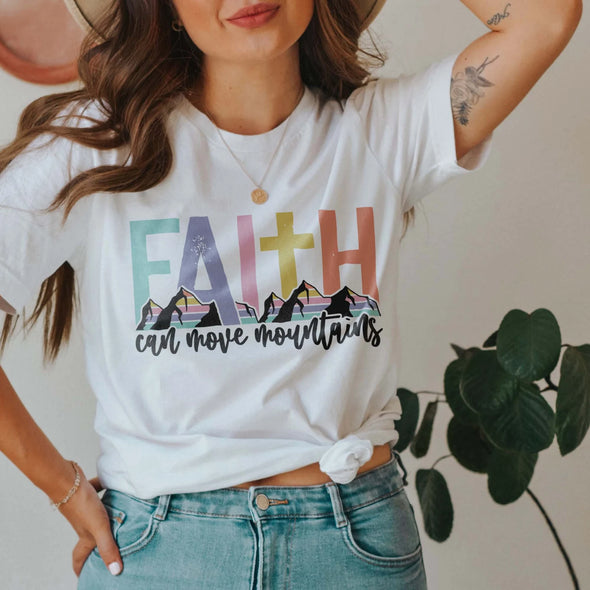 Faith Can Move Mountains - DTF Transfer