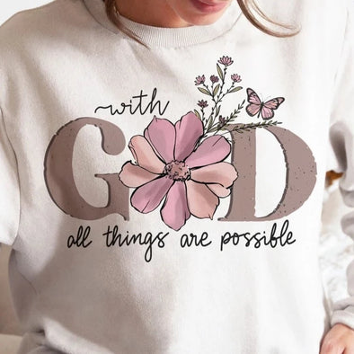 With God All Things Are Possible -  DTF