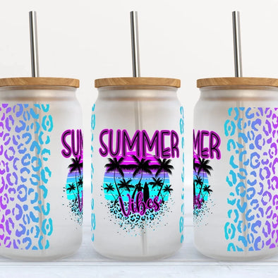 Summer Vibes - UV DTF CUP WRAP