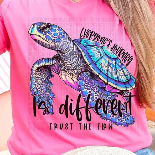 Sea Turtle  - DTF Transfer