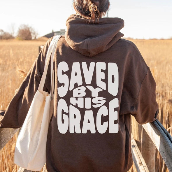 Saved By His Grace    - DTF Transfer