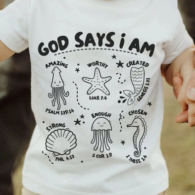 God Says I Am Sea - DTF Transfer