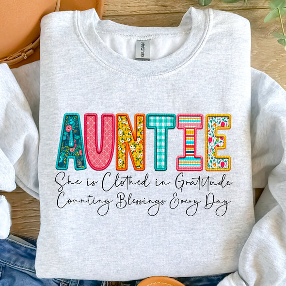 Auntie  - DTF Transfer