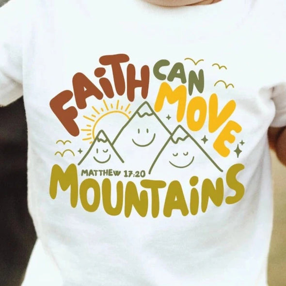 Faith Can Move Mountains   - DTF Transfer