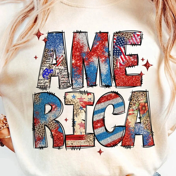 America - DTF Transfer