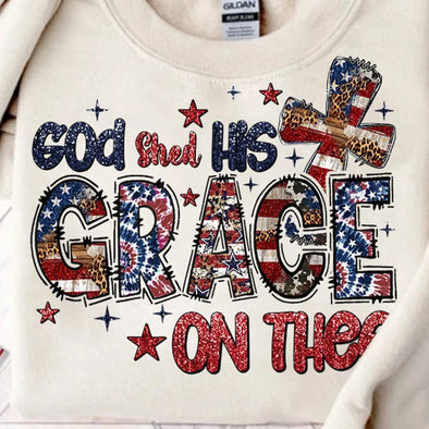 God Shed His Grace on Thee - DTF Transfer