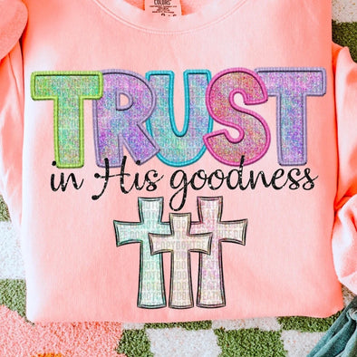 Trust in His Goodness  - DTF Transfer