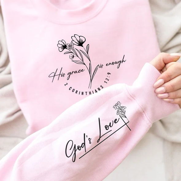 His Grace Is Enough God's Love PATCH INCLUDED - DTF