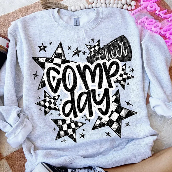 CHEER COMP DAY - DTF Transfer