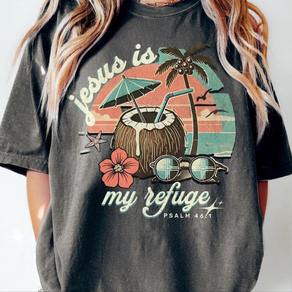 Jesus is my Refuge  - DTF Transfer