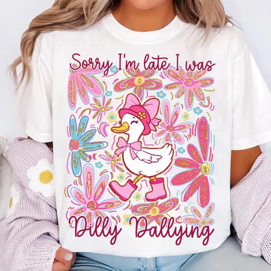 Sorry I'm late - DTF Transfer