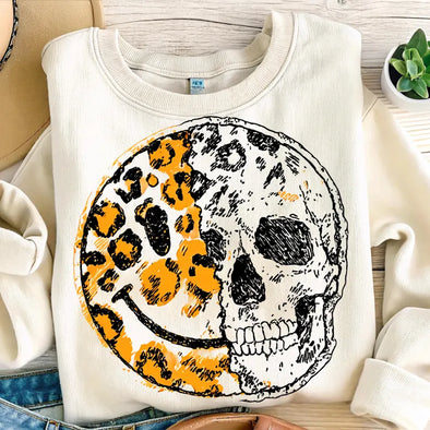 Halloween Skull  - DTF Transfer