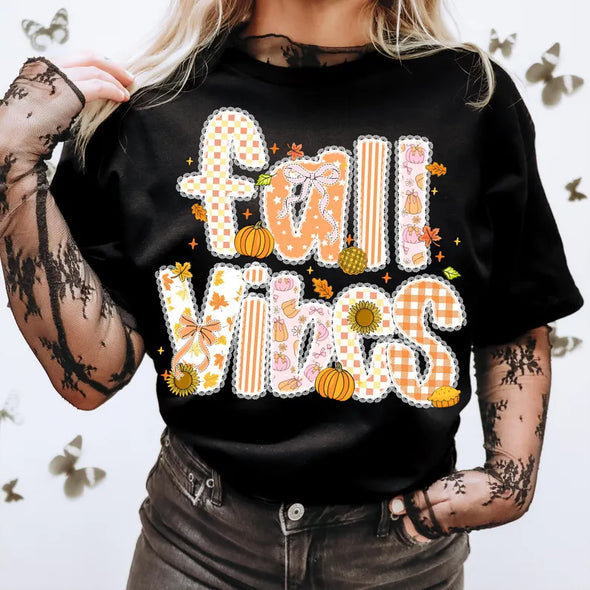Fall vibes  - DTF Transfer
