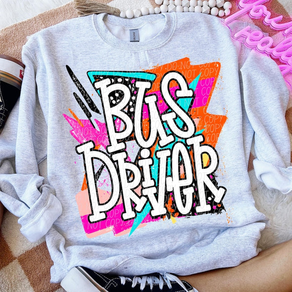 BUS DRIVER - DTF Transfer