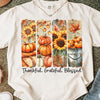 Floral Fall Pumpkin - DTF Transfer
