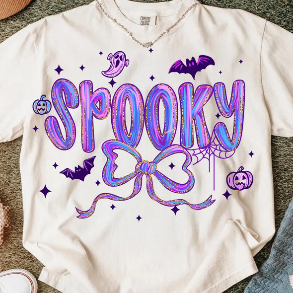 Preppy Spooky Coquette - DTF Transfer