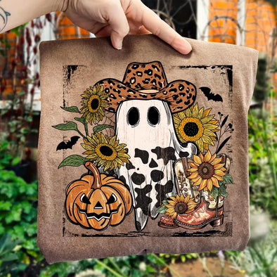 Western Halloween Ghost - DTF Transfer