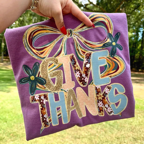 Give Thanks - DTF Transfer