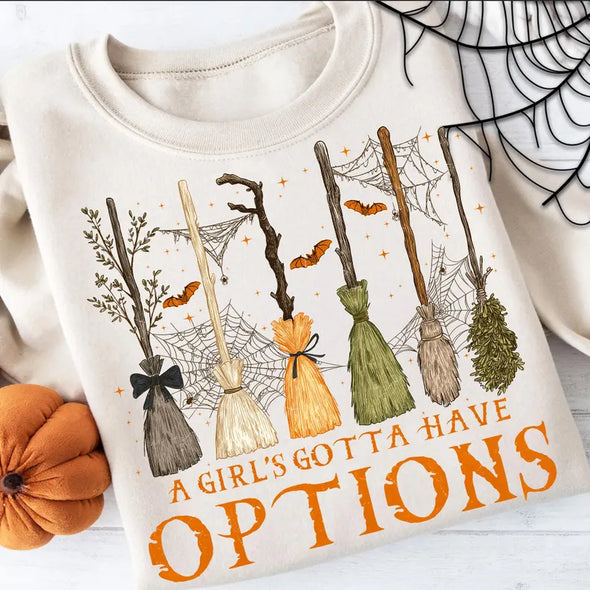 A Girl’s Gotta Have Options - DTF Transfer