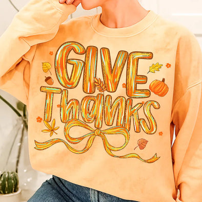 Give Thanks - DTF Transfer
