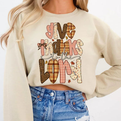 Give Thanks To The Lord   - DTF