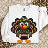 Camo Turkey with Football  - DTF