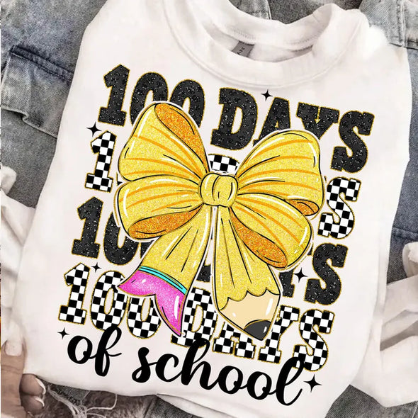 100 Days Of School - DTF Transfer