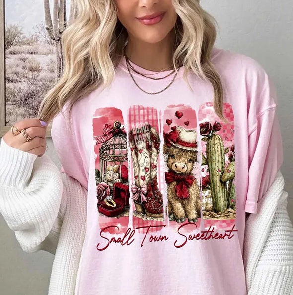 Small Town Sweetheart  - DTF Transfer