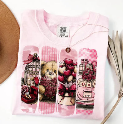 Teddy Bear Rose  - DTF Transfer