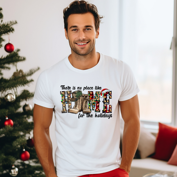 There Is No Place Like Home For The Holidays Military -  DTF