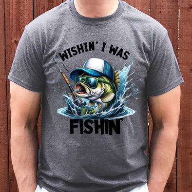 Wishin  I Was Fishin - DTF