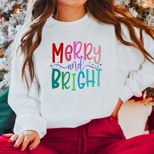 Merry And  Bright  - DTF