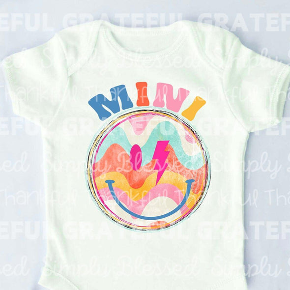 Retro Mini Smiley - DTF Transfer