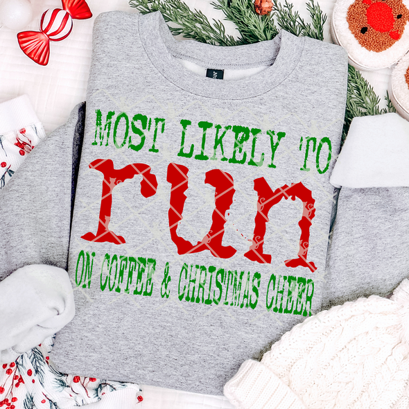 Coffee & Christmas Cheer - DTF Transfer