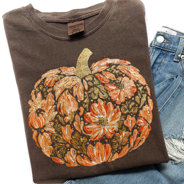 Painted Pumpkin - DTF Transfer