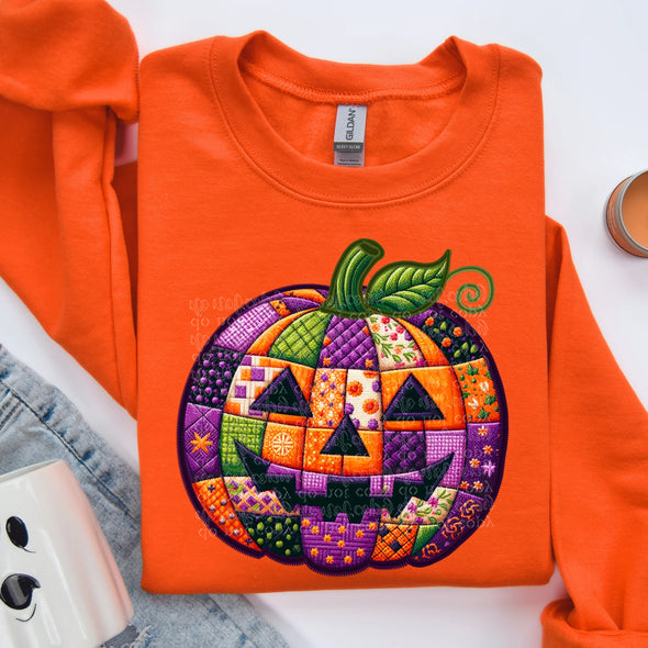 Patchwork Pumpkin -  DTF