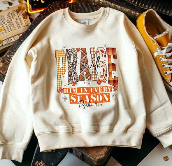 Praise Him in every season - DTF