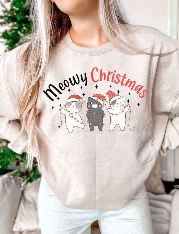 Meowy Christmas - DTF Transfer