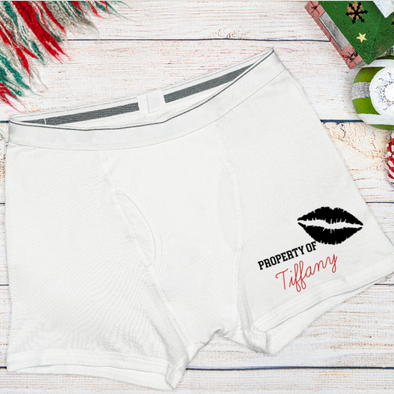 Property of Boxer Print Black - Screen Print Transfer