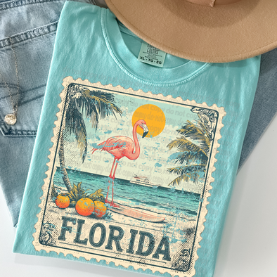 Vintage Florida Stamp - DTF Transfer