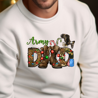 Army Dad Christmas -  DTF