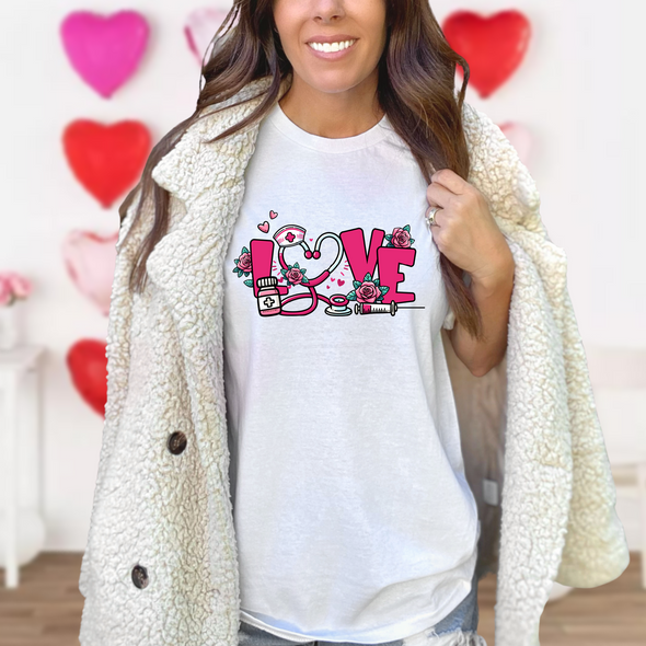 Nurse Valentine's Day - DTF