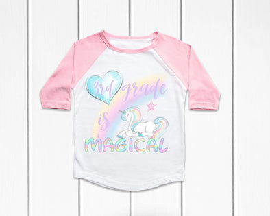 3rd Grade is Magical - Sublimation Transfer