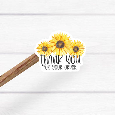 S19 Thank You Sunflowers (25)  - Stickers