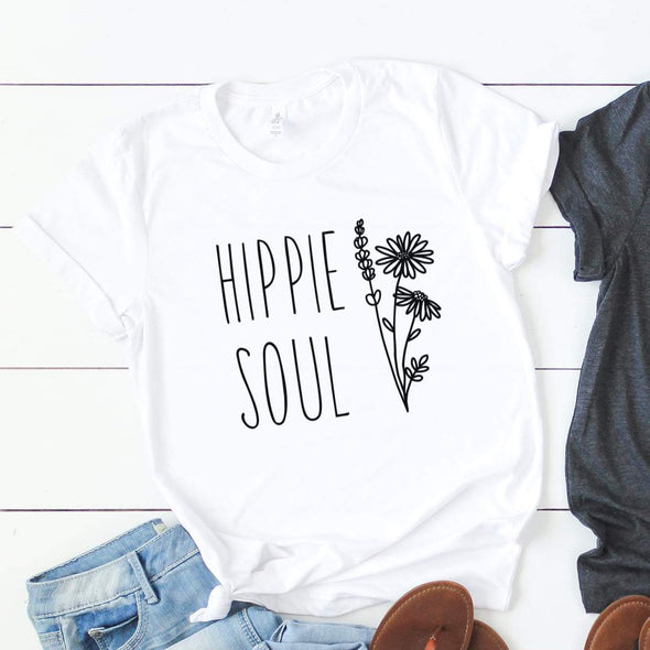 BLACK INK Hippie Soul -  Screen Print Transfer