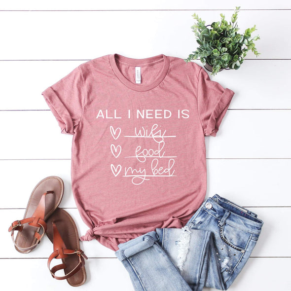 All You Need Is -  Screen Print Transfer